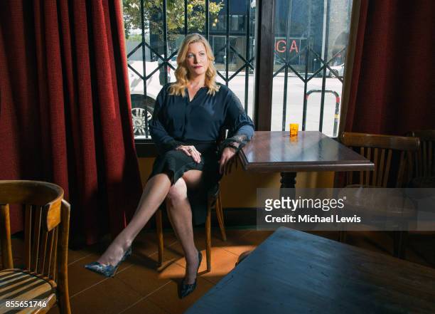 Actress Anna Gunn photographed for New York Observer on July 20 in Los Angeles, California.