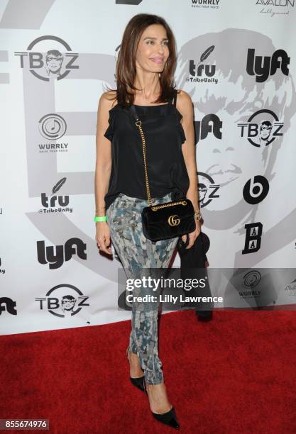 Actress Kristian Alfonso arrives at T-Boz Unplugged at Avalon on September 27, 2017 in Hollywood, California.