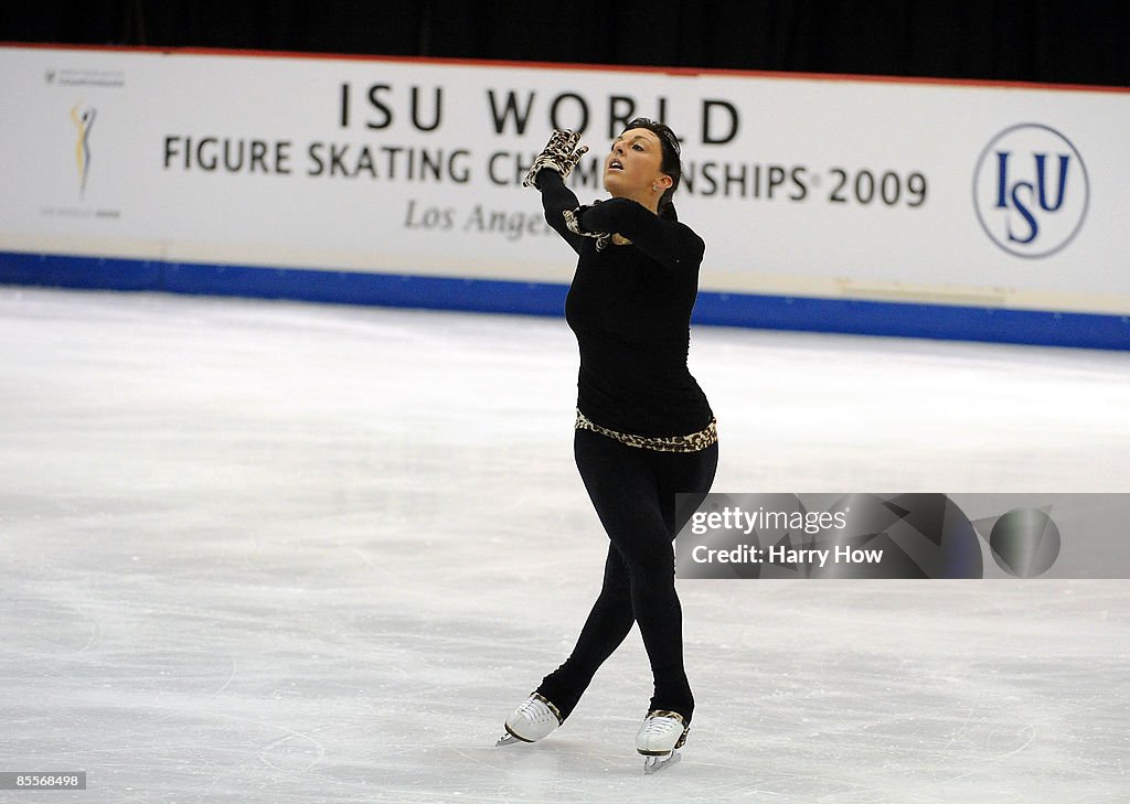 Jenna McCorkell of Great Britain skates during the ISU World Figure