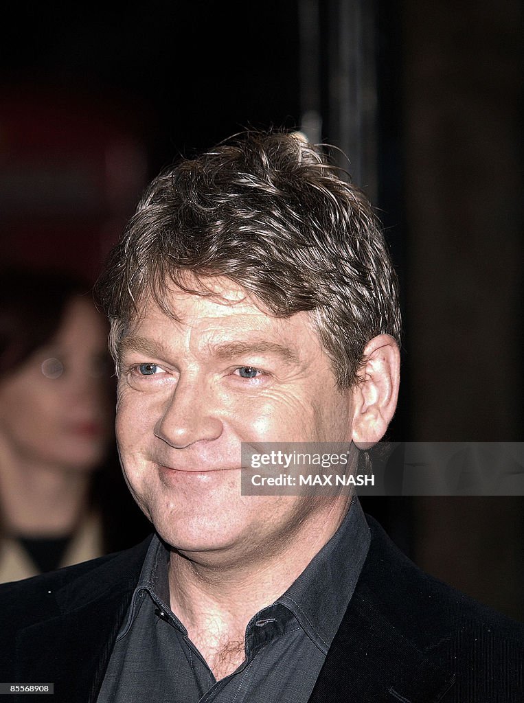 Irish actor Chris O'Dowd arrives in London's Leicester Square on