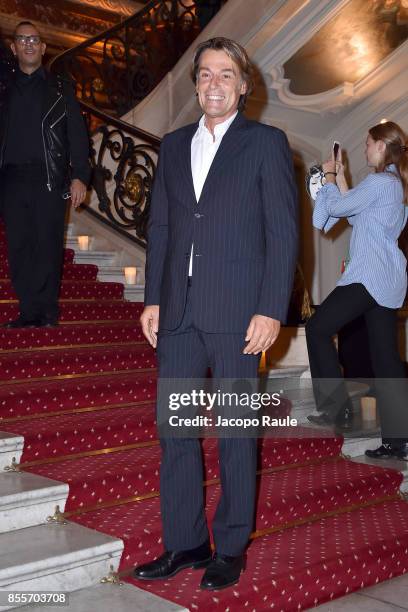 Piero Piazzi attends the 20 Years Of MariaCarla Party as part of the Paris Fashion Week Womenswear Spring/Summer 2018 on September 29, 2017 in Paris,...