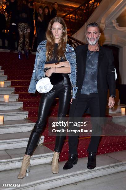 Etienne Russo attends the 20 Years Of MariaCarla Party as part of the Paris Fashion Week Womenswear Spring/Summer 2018 on September 29, 2017 in...