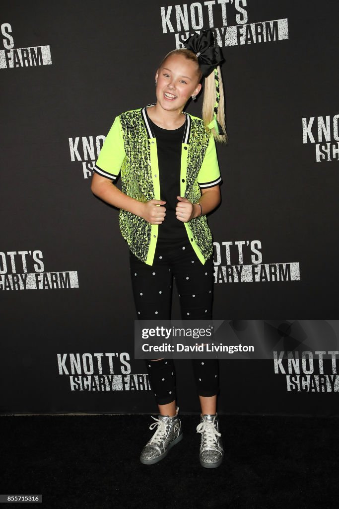Knott's Scary Farm And Instagram's Celebrity Night - Arrivals