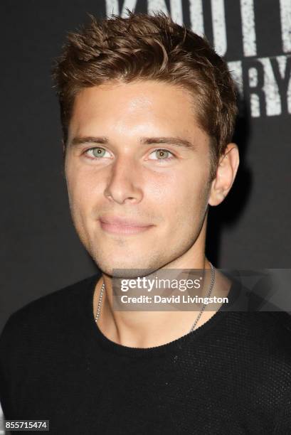 Ronen Rubinstein attends the Knott's Scary Farm and Instagram's Celebrity Night at Knott's Berry Farm on September 29, 2017 in Buena Park, California.