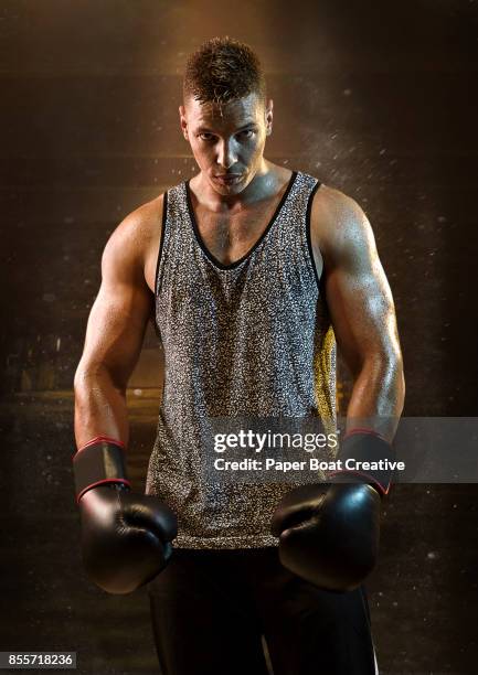 Paper Boxing Golves Boxing Glove Through The Paper Photos and Premium High Res Pictures ...