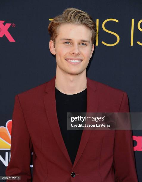 Actor Logan Shroyer attends the season 2 premiere of "This Is Us" at NeueHouse Hollywood on September 26, 2017 in Los Angeles, California.