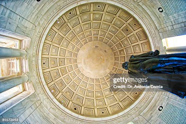 jefferson memorial - jefferson monument stock pictures, royalty-free photos & images