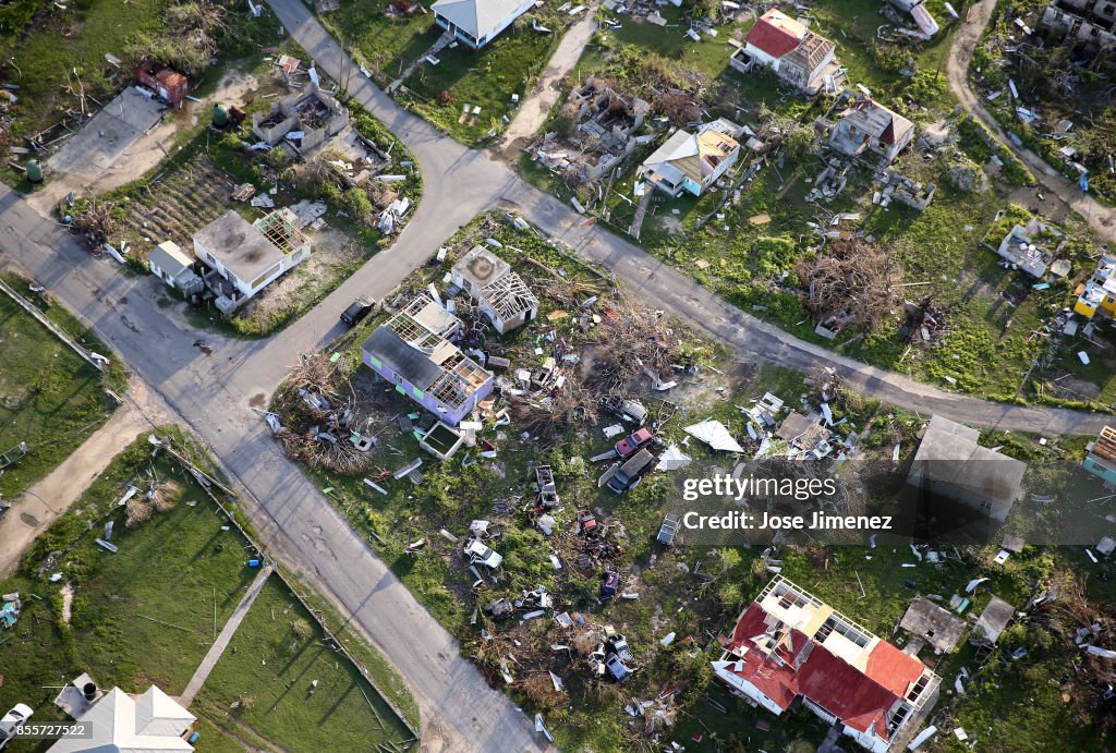 Barbuda inhabited after Hurricane Irma