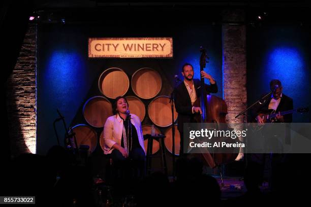 Madeleine Peyroux performs at City Winery on September 29, 2017 in New York City.