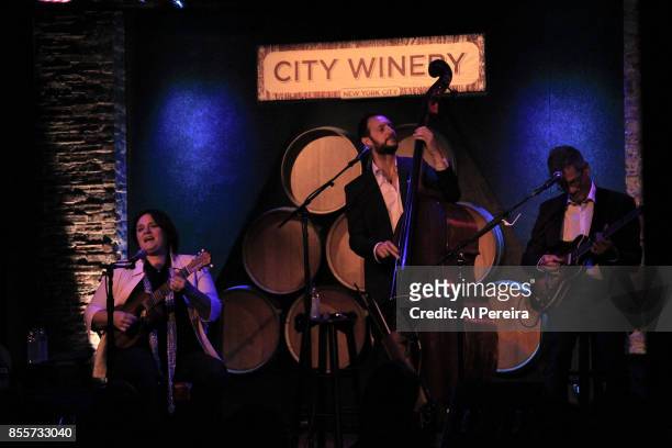 Madeleine Peyroux performs at City Winery on September 29, 2017 in New York City.
