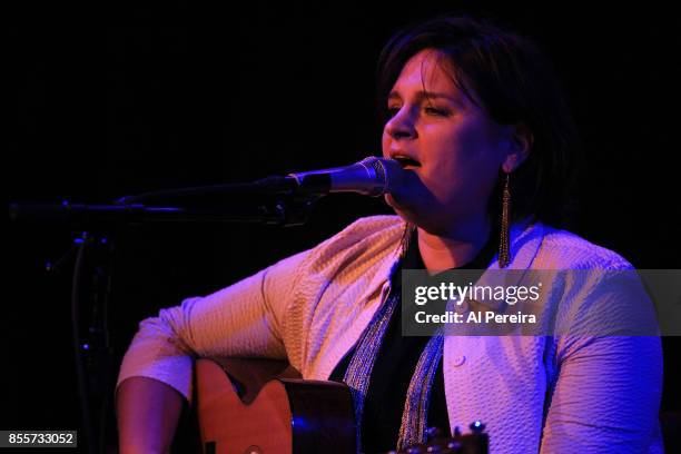 Madeleine Peyroux performs at City Winery on September 29, 2017 in New York City.