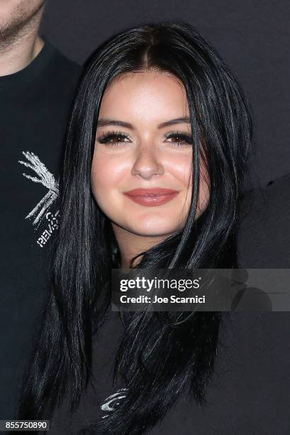 Ariel Winter arrives at Knott's Scary Farm and Instagram's Celebrity Night at Knott's Berry Farm on September 29, 2017 in Buena Park, California.