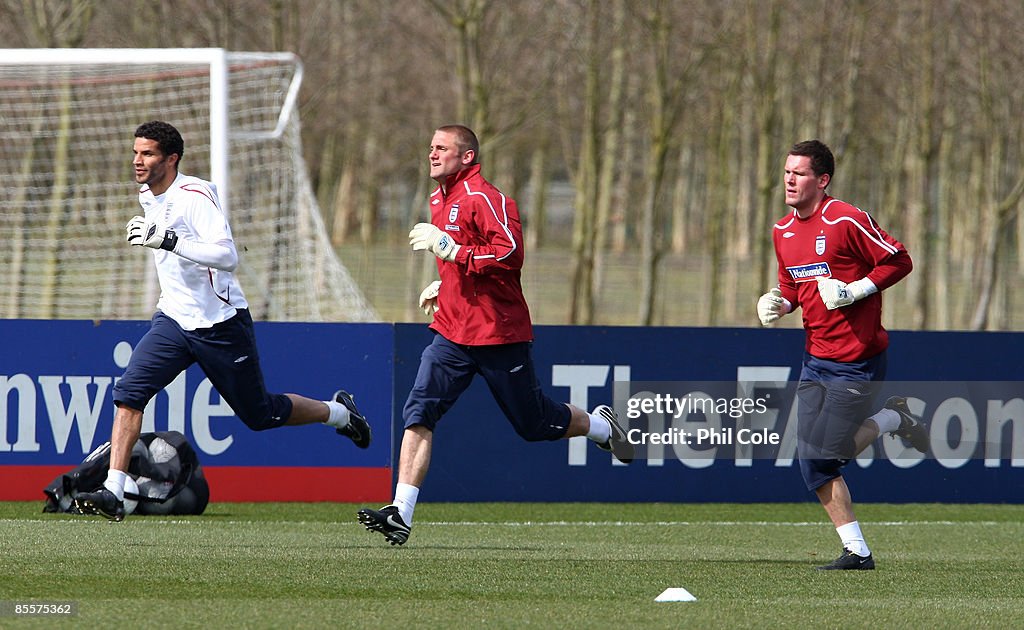 England Training & Press Conference