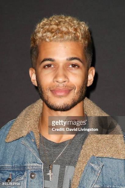Jordan Fisher attends the Knott's Scary Farm and Instagram's Celebrity Night at Knott's Berry Farm on September 29, 2017 in Buena Park, California.