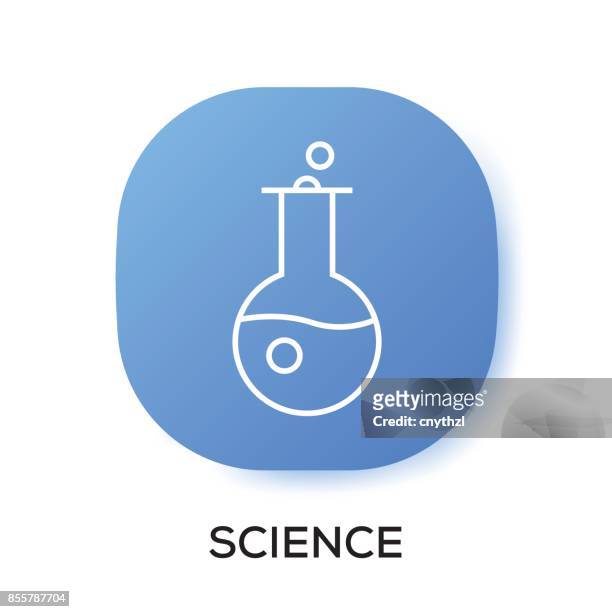 science app icon - set of globe web icons and vector logos stock illustrations