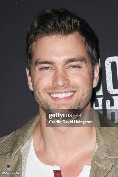 Pierson Fode attends the Knott's Scary Farm and Instagram's Celebrity Night at Knott's Berry Farm on September 29, 2017 in Buena Park, California.