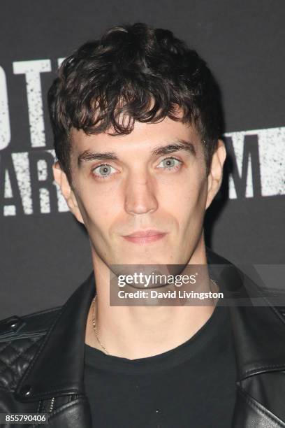 Josh Beech attends the Knott's Scary Farm and Instagram's Celebrity Night at Knott's Berry Farm on September 29, 2017 in Buena Park, California.