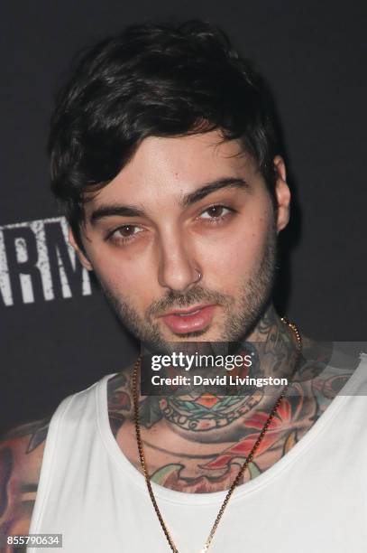 Romeo Lacoste attends the Knott's Scary Farm and Instagram's Celebrity Night at Knott's Berry Farm on September 29, 2017 in Buena Park, California.