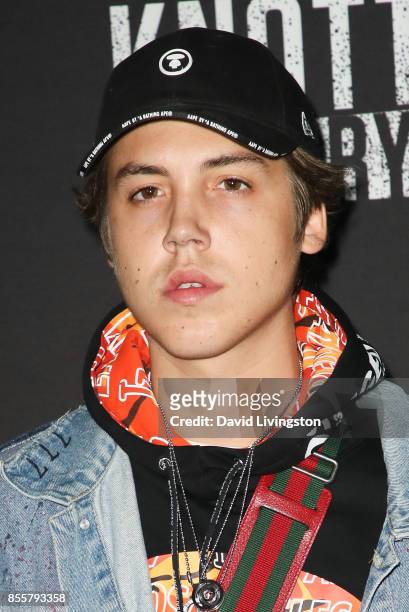 Matthew Espinosa attends the Knott's Scary Farm and Instagram's Celebrity Night at Knott's Berry Farm on September 29, 2017 in Buena Park, California.
