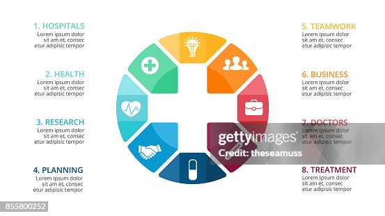 Vector Plus Infographic Medical Diagram Healthcare Graph Hospital ...