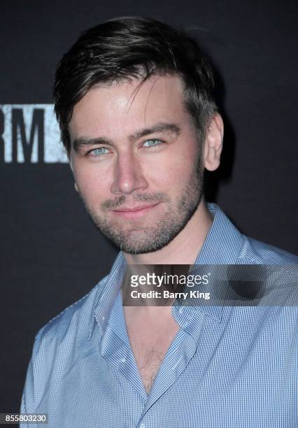 Actor Torrance Coombs attends Knott's Scary Farm and Instagram's Celebrity Night at Knott's Berry Farm on September 29, 2017 in Buena Park,...