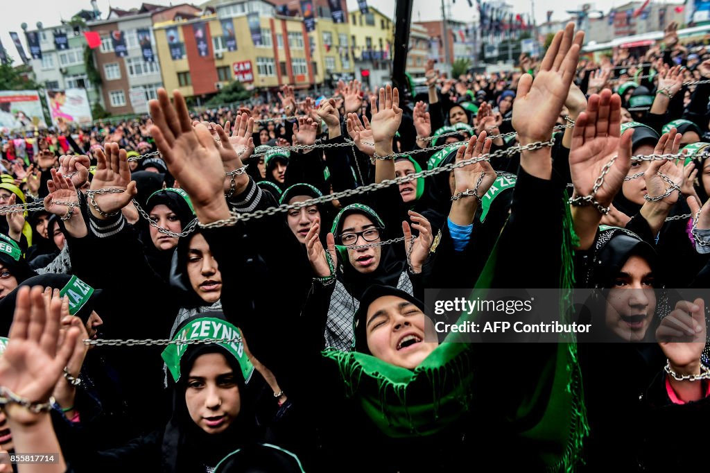 TURKEY-RELIGION-ISLAM-SHIITE-ASHURA