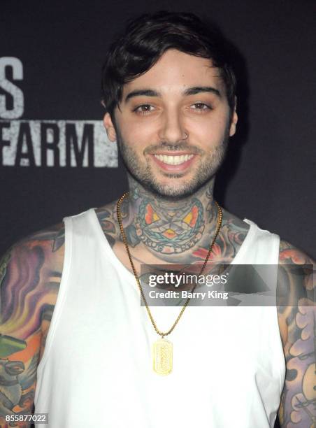 Romeo Lacoste attends Knott's Scary Farm and Instagram Celebrity Night at Knott's Berry Farm on September 29, 2017 in Buena Park, California.