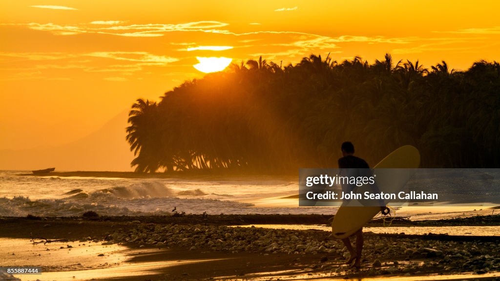 Sunset on the Caribbean Sea
