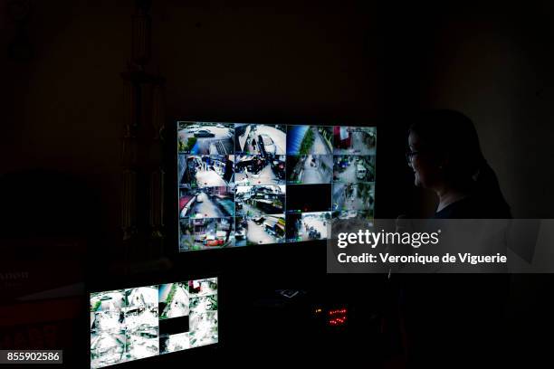 Captain Leny Leticia Pasco in charge of the Baranguay Libis in Quezon City. In her baranguay she installed many CCTV cameras, she can watch over her...