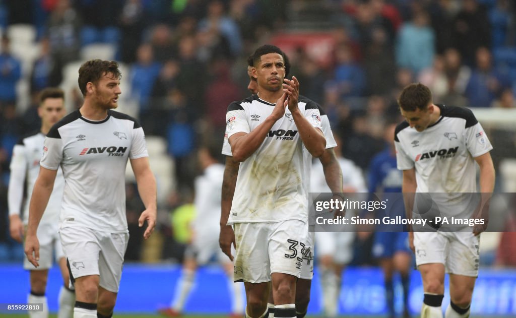 Cardiff City v Derby County - Sky Bet Championship - Cardiff City Stadium