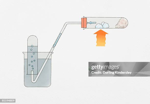 illustration of broken china used as catalyst - broken beaker stock illustrations