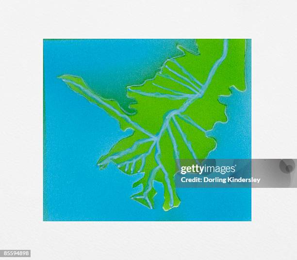 Illustration Of Pattern Formed By Streams Flowing From River Into Ocean ...