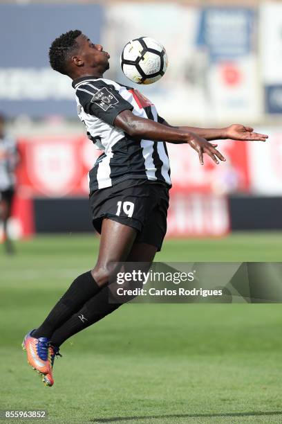 Portimonense forward Wilson Manafa from Portugal during the match between Portimonense SC and Deportivo das Aves for the Portuguese League Cup at...