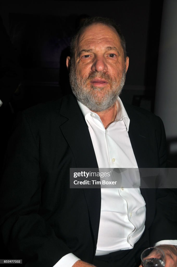 Harvey Weinstein At Awards Dinner