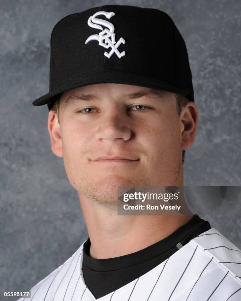 Gordon Beckham of the Chicago White Sox poses during photo day on February 20, 2009 at Camelback Ranch in Glendale, Arizona.