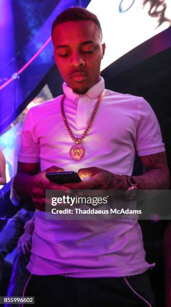 Shad Moss at LIV nightclub at Fontainebleau Miami on September 29, 2017 in Miami Beach, Florida.