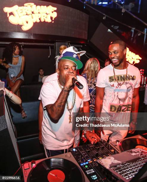 Jermaine Dupri at LIV nightclub at Fontainebleau Miami on September 29, 2017 in Miami Beach, Florida.