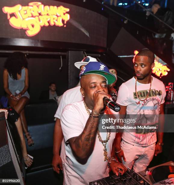 Jermaine Dupri at LIV nightclub at Fontainebleau Miami on September 29, 2017 in Miami Beach, Florida.