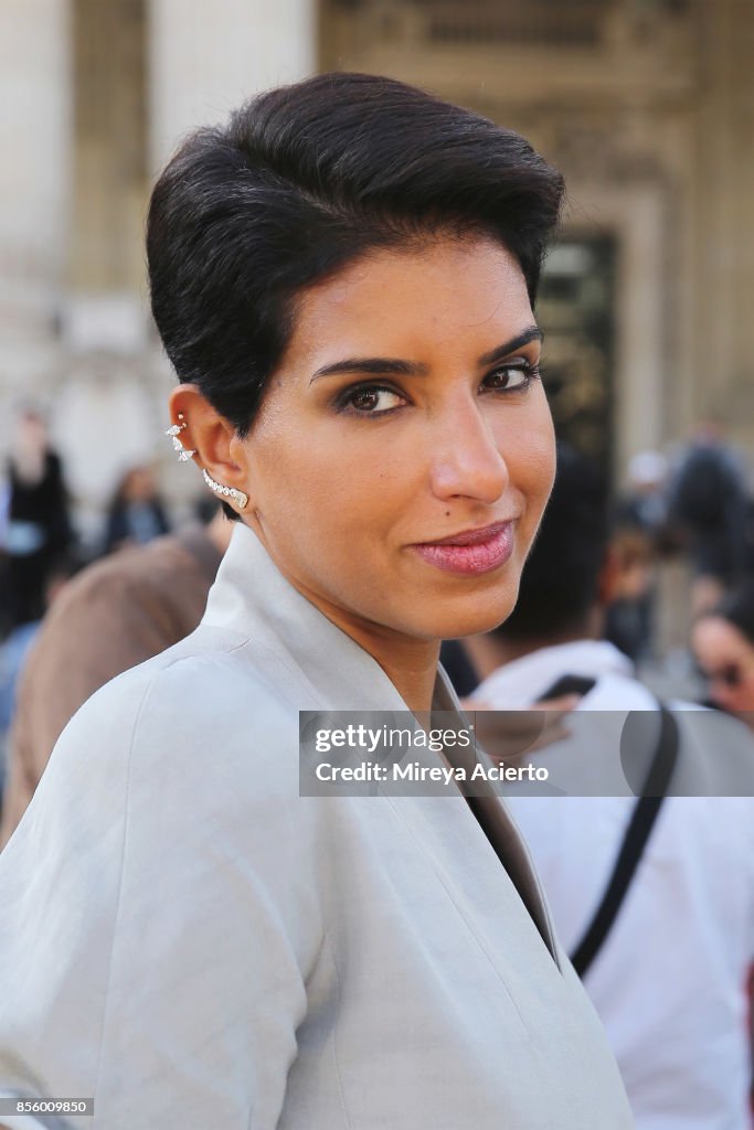 Elie Saab : Outside Arrivals - Paris Fashion Week Womenswear Spring/Summer 2018