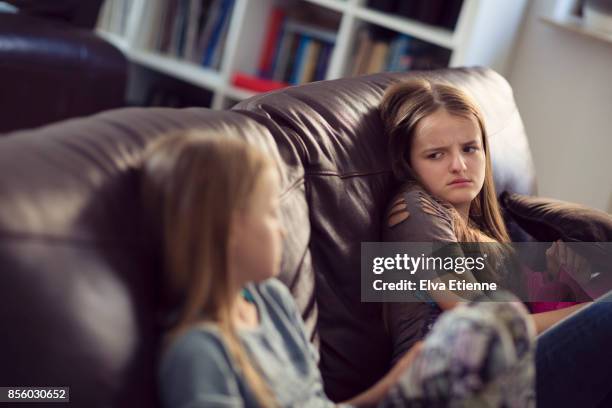 siblings - sibling argument stock pictures, royalty-free photos & images