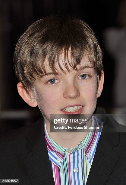 Bill Milner attends the "Skellig" VIP Screening at Curzon Mayfair on March 25, 2009 in London, England.