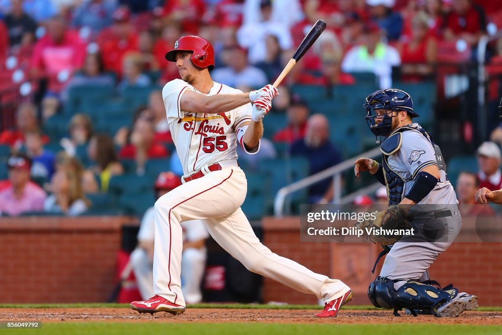 Milwaukee Brewers v St Louis Cardinals