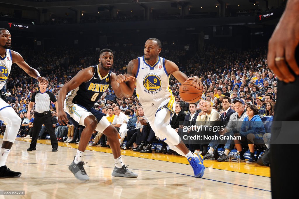 Denver Nuggets v Golden State Warriors