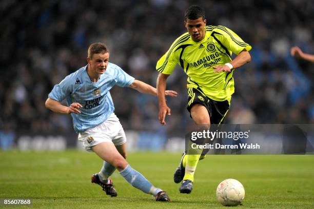 Chelsea's Jacob Mellis in action