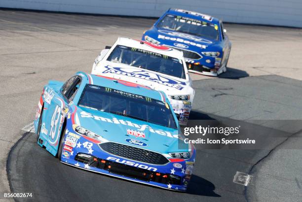 Aric Almirola, Monster Energy NASCAR Cup Series driver of the Smithfield Ford , during the Monster Energy Cup Series ISM Connect 300 on September 24...