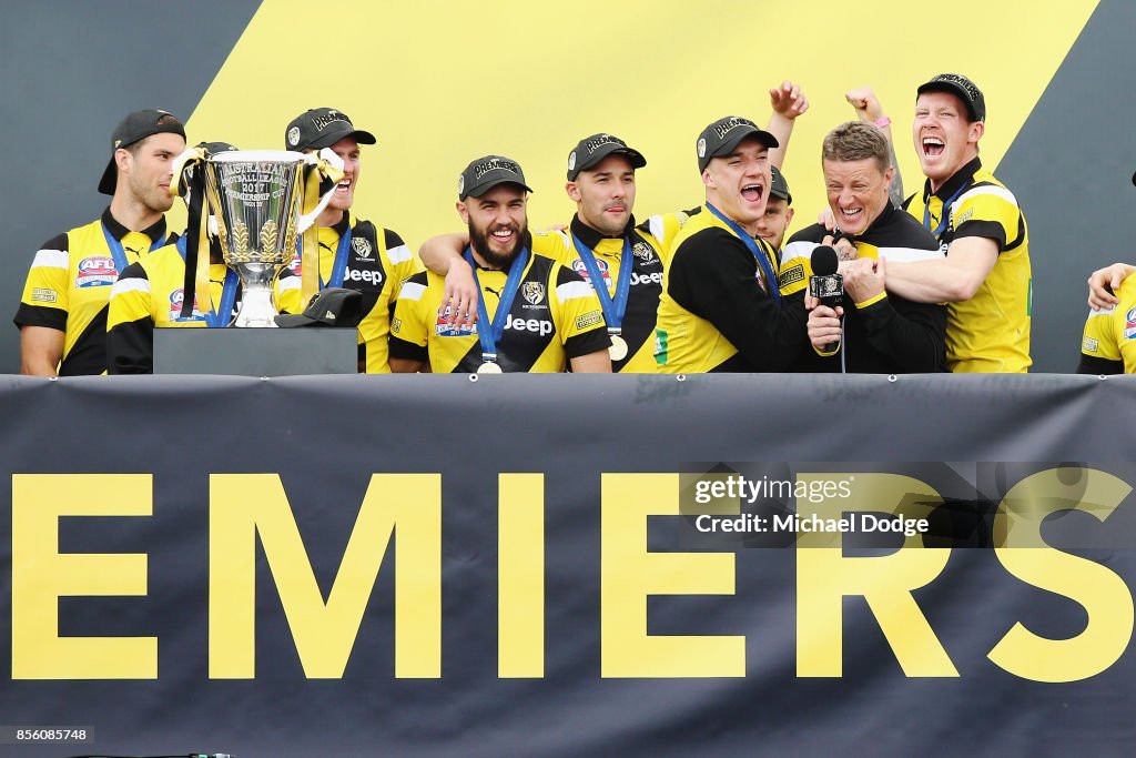 Richmond Tigers AFL Grand Final Celebrations