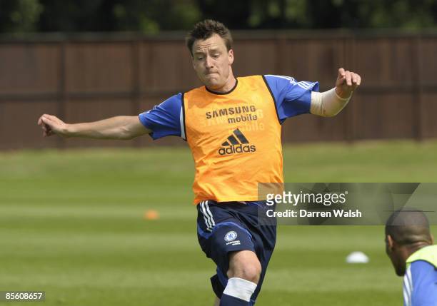Chelsea's John Terry during training