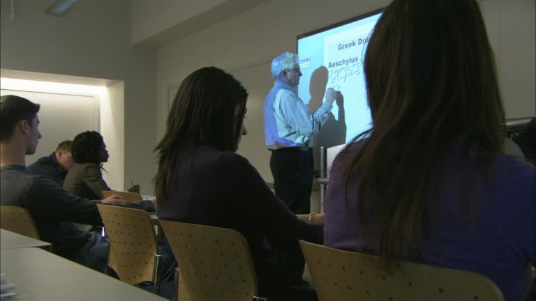 Video Professor Professor Teaching From Podium Videos and HD Footage - Getty Images
