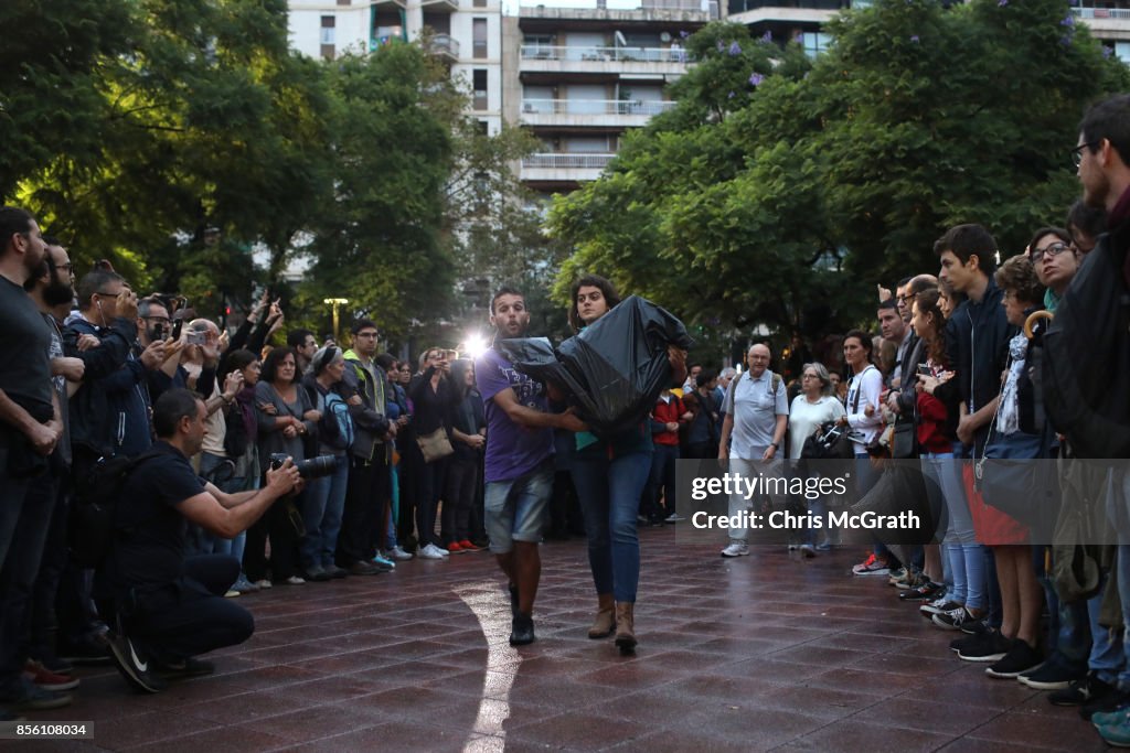 Independence Referendum Takes Place In Catalonia