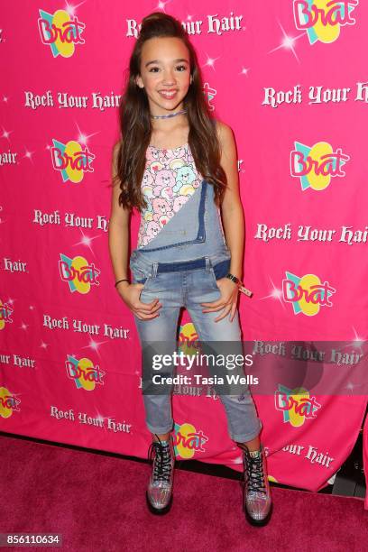 Ruby Jay at Rock Your Hair Presents: Rock Back to School concert and party on September 30, 2017 in Los Angeles, California.